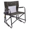 Outdoor Freestyle Rocking Chair XL, Pewter Gray, Adult Chair  pewter gray  steel