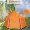 34 Person Camping Instant Pop up Tent, Sun Shelter Waterproof Double Layer 4 Seasons Lightweight Tent for Hiking, Fishing, Beach  KM3508