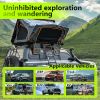 Trustmade Fold out Style Aluminum Alloy Shell Rooftop Tent Pioneer Series