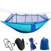 Camping Hammock with Mosquito Net Ultralight Portable Nylon Outdoor Windproof Anti