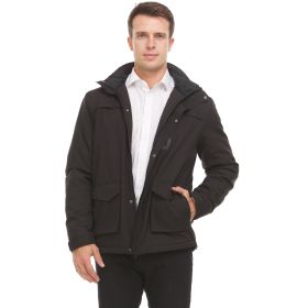 Helios " The Heated Coat" (Color: Black, size: medium)