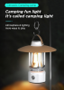 Outdoor retro atmosphere home lights outdoor camping lighting SOS Rescue Mountaineering lighting 2500 mAh working time 8