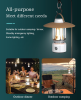 Outdoor retro atmosphere home lights outdoor camping lighting SOS Rescue Mountaineering lighting 2500 mAh working time 8